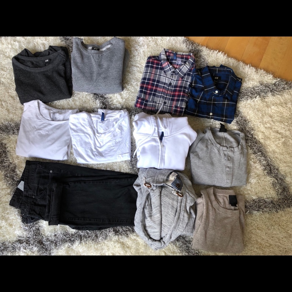 H&M Bundle - Sizes L and XL - Shirts and Jeans